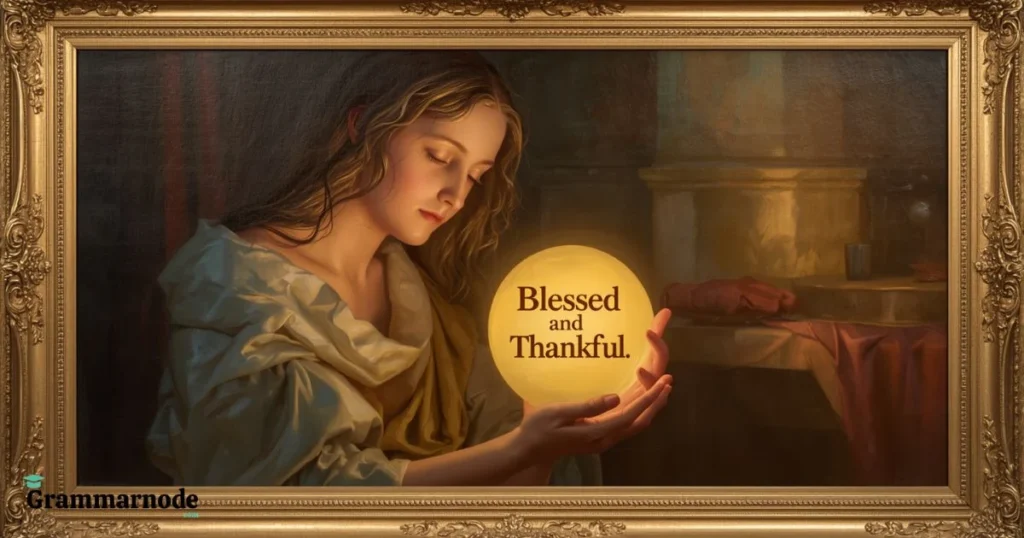 Blessed And Thankful