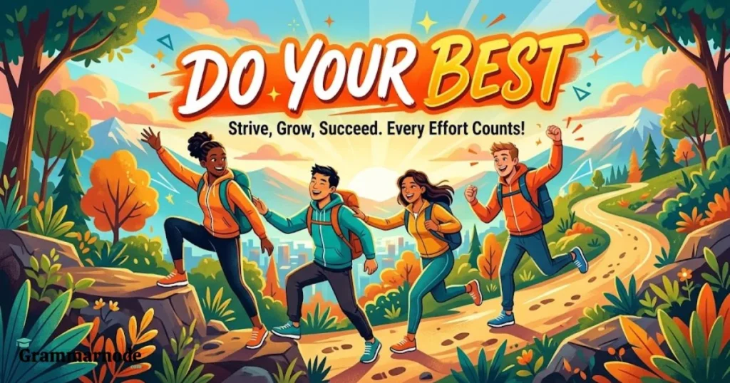 Do Your Best