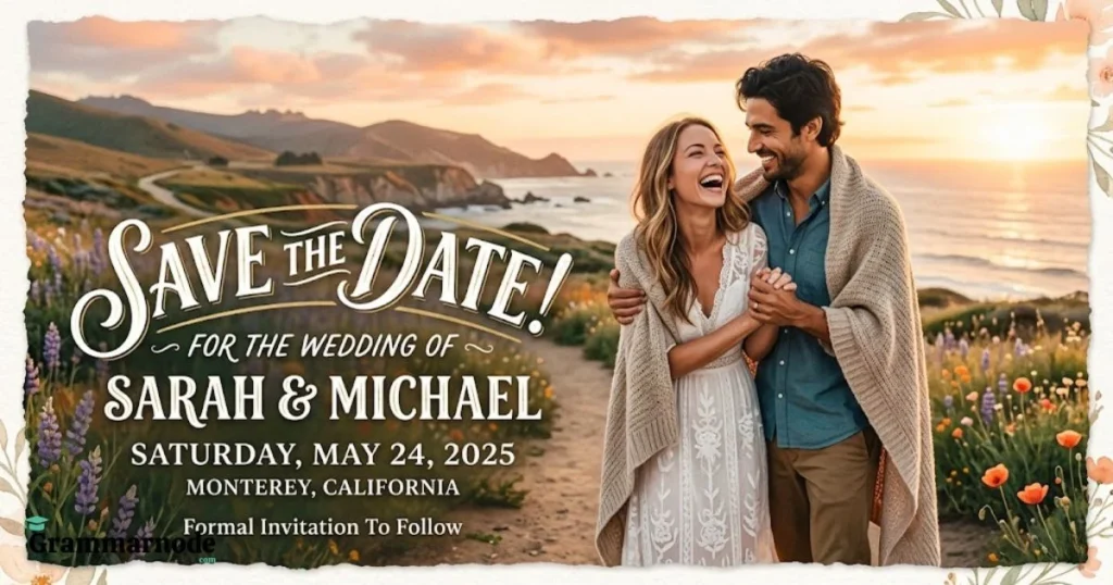 Save The Date