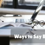 Ways To Say Because